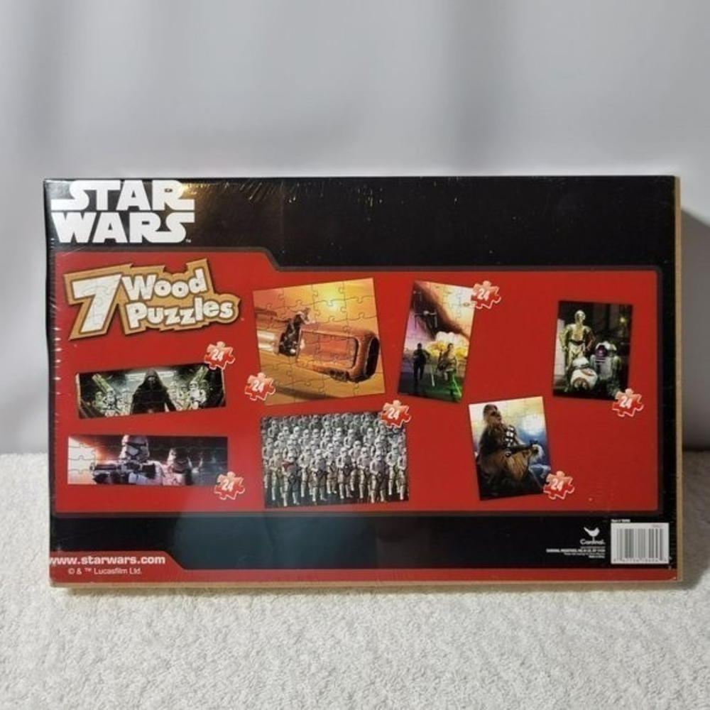 Cardinal Industries Disney Star Wars 7 Wood‎ Puzzles